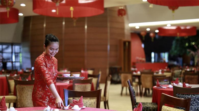 <b>Novotel Palembang Restaurant</b>. Images powered by <a href="https://iceportal.shijigroup.com/" title="IcePortal" target="_blank">IcePortal</a>.