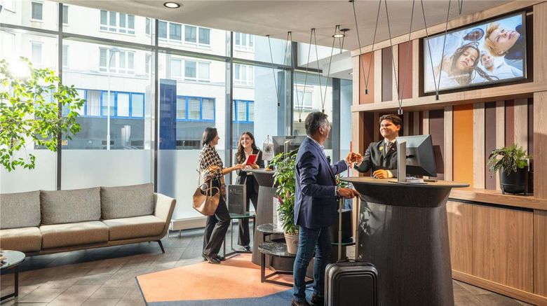 <b>Novotel Suites Wien City Donau Exterior</b>. Images powered by <a href="https://iceportal.shijigroup.com/" title="IcePortal" target="_blank">IcePortal</a>.