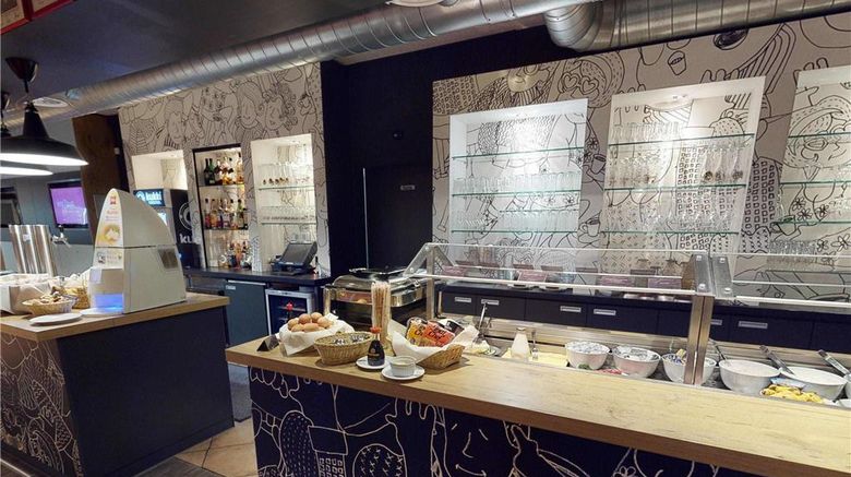 <b>Ibis Koeln Airport Restaurant</b>. Images powered by <a href="https://iceportal.shijigroup.com/" title="IcePortal" target="_blank">IcePortal</a>.