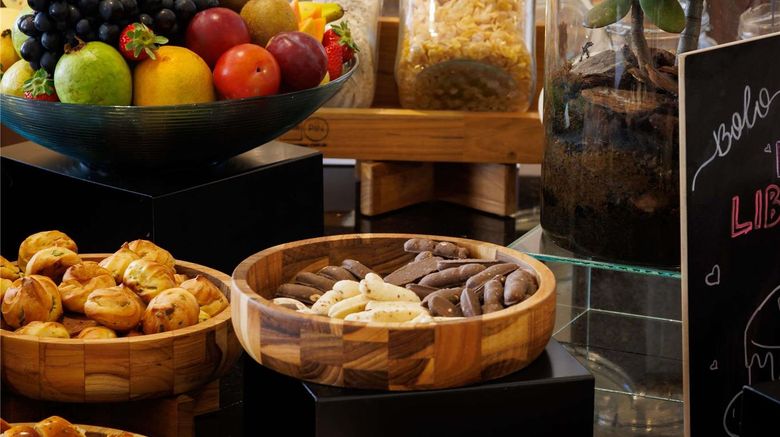 <b>Ibis Belo Horizonte Liberdade Restaurant</b>. Images powered by <a href="https://iceportal.shijigroup.com/" title="IcePortal" target="_blank">IcePortal</a>.