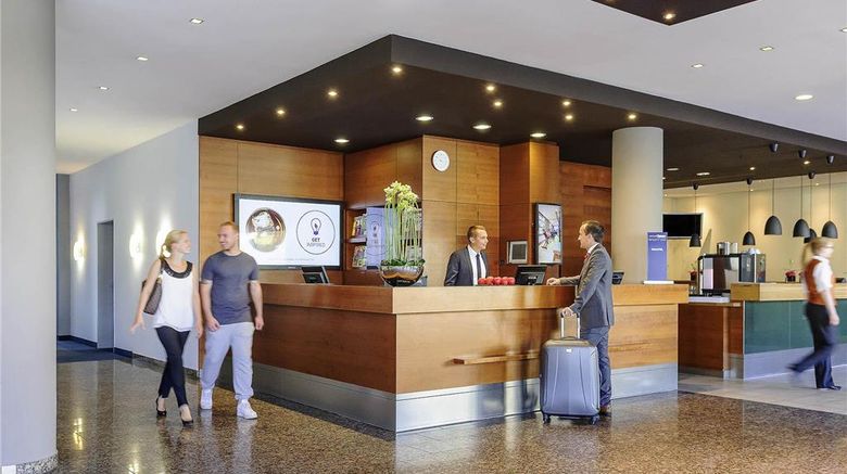 <b>Novotel Erlangen Exterior</b>. Images powered by <a href="https://iceportal.shijigroup.com/" title="IcePortal" target="_blank">IcePortal</a>.