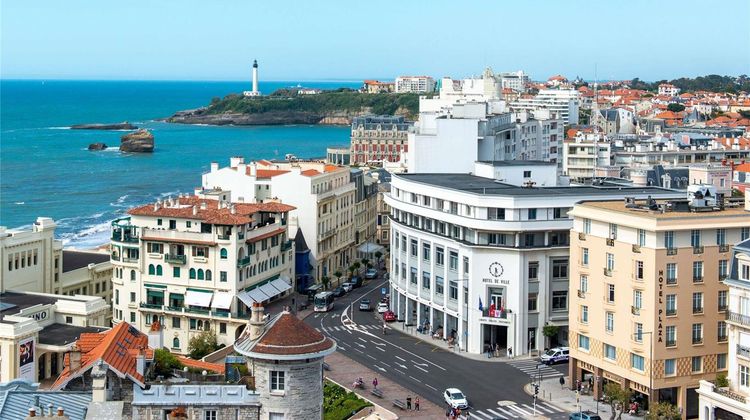 Hotel Plaza Biarritz Plage Exterior