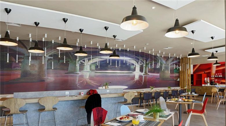 <b>Ibis Moussafir El Jadida Restaurant</b>. Images powered by <a href="https://iceportal.shijigroup.com/" title="IcePortal" target="_blank">IcePortal</a>.
