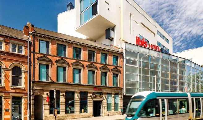 Hotel Ibis Nottingham Centre Exterior