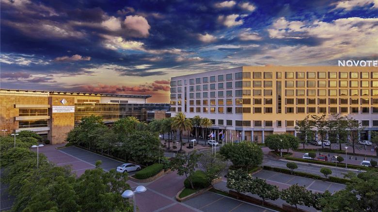 Novotel Hyderabad Convention Centre Exterior. Images powered by <a href="https://iceportal.shijigroup.com" target="_blank" rel="noopener">Ice Portal</a>.
