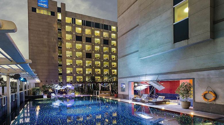 <b>Novotel Bengaluru Outer Ring Road Hotel Pool</b>. Images powered by <a href="https://iceportal.shijigroup.com/" title="IcePortal" target="_blank">IcePortal</a>.