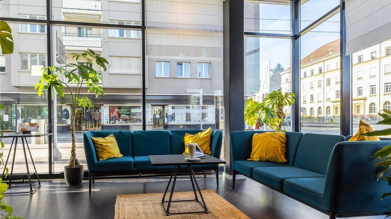 <b>Hotel Ibis Basel Bahnhof Exterior</b>. Images powered by <a href="https://iceportal.shijigroup.com/" title="IcePortal" target="_blank">IcePortal</a>.