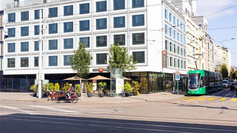 Hotel Ibis Basel Bahnhof Exterior. Images powered by <a href="https://iceportal.shijigroup.com" target="_blank" rel="noopener">Ice Portal</a>.