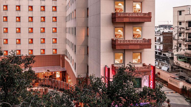<b>Ibis Jaipur City Centre Exterior</b>. Images powered by <a href="https://iceportal.shijigroup.com/" title="IcePortal" target="_blank">IcePortal</a>.