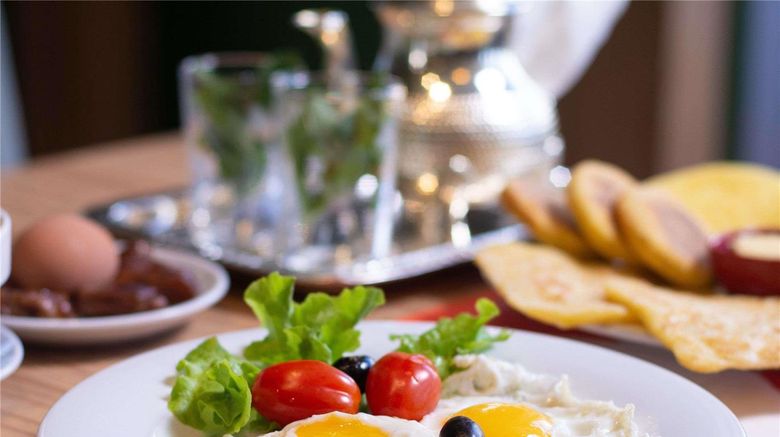 <b>Ibis Casablanca City Center Restaurant</b>. Images powered by <a href="https://iceportal.shijigroup.com/" title="IcePortal" target="_blank">IcePortal</a>.