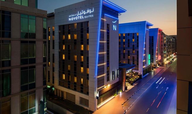 Novotel Suites Mall Avenue Dubai Exterior