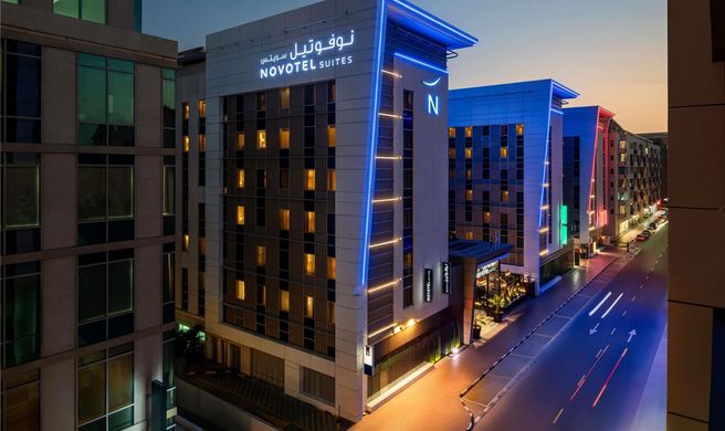 Novotel Suites Mall Avenue Dubai Exterior