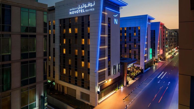 Novotel Suites Mall Avenue Dubai Exterior. Images powered by <a href="https://iceportal.shijigroup.com" target="_blank" rel="noopener">Ice Portal</a>.