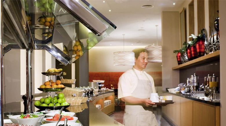 <b>Novotel Suites Mall Avenue Dubai Restaurant</b>. Images powered by <a href="https://iceportal.shijigroup.com/" title="IcePortal" target="_blank">IcePortal</a>.