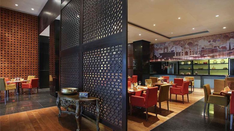 <b>Novotel Hyderabad Airport Restaurant</b>. Images powered by <a href="https://iceportal.shijigroup.com/" title="IcePortal" target="_blank">IcePortal</a>.