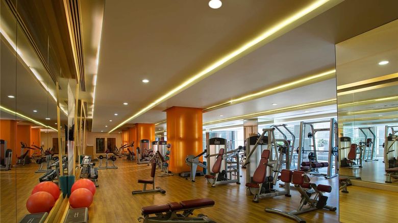<b>Novotel Hyderabad Airport Room</b>. Images powered by <a href="https://iceportal.shijigroup.com/" title="IcePortal" target="_blank">IcePortal</a>.