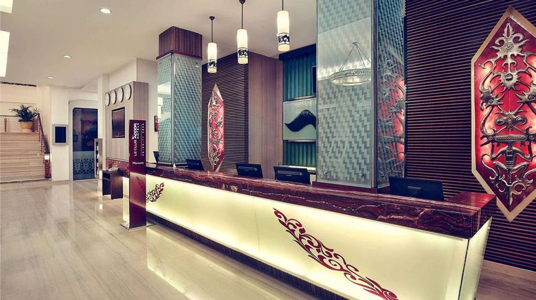 <b>Mercure Pontianak City Center Exterior</b>. Images powered by <a href="https://iceportal.shijigroup.com/" title="IcePortal" target="_blank">IcePortal</a>.