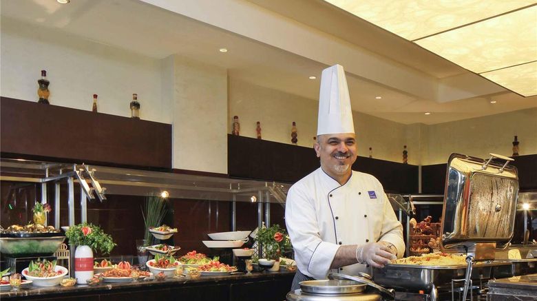 <b>Novotel Dammam Business Park Restaurant</b>. Images powered by <a href="https://iceportal.shijigroup.com/" title="IcePortal" target="_blank">IcePortal</a>.