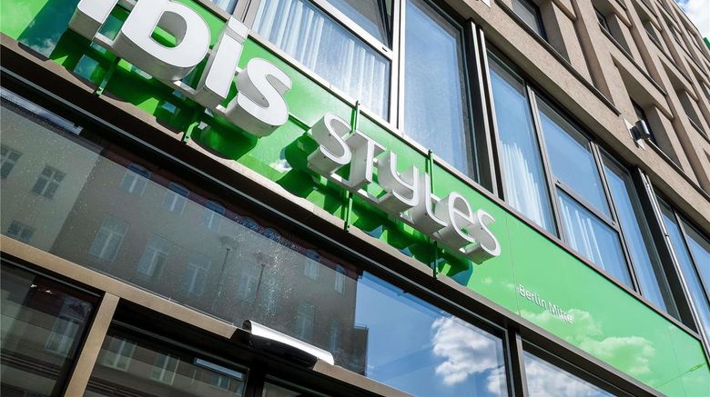 <b>Ibis Styles Berlin Mitte Exterior</b>. Images powered by <a href="https://iceportal.shijigroup.com/" title="IcePortal" target="_blank">IcePortal</a>.