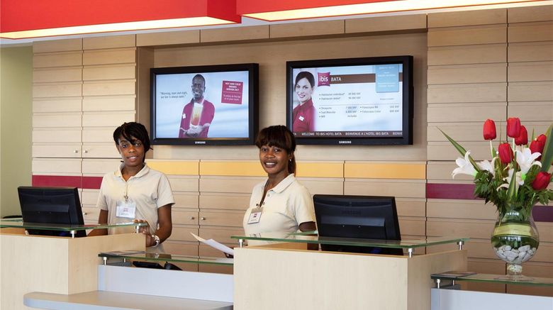 <b>Ibis Bata Exterior</b>. Images powered by <a href="https://iceportal.shijigroup.com/" title="IcePortal" target="_blank">IcePortal</a>.