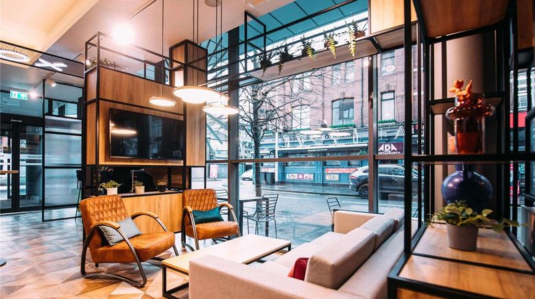 <b>Hotel Ibis Belfast City Centre Exterior</b>. Images powered by <a href="https://iceportal.shijigroup.com/" title="IcePortal" target="_blank">IcePortal</a>.