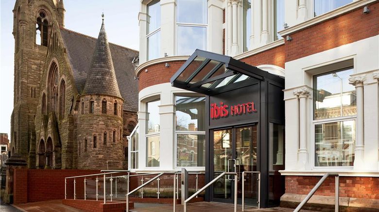 Hotel Ibis Belfast Queens Quarter Exterior. Images powered by <a href="https://iceportal.shijigroup.com" target="_blank" rel="noopener">Ice Portal</a>.