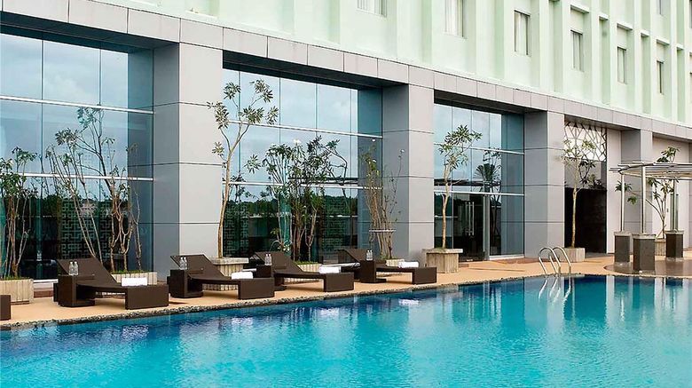 <b>Novotel Bangka Golf & Convention Center Exterior</b>. Images powered by <a href="https://iceportal.shijigroup.com/" title="IcePortal" target="_blank">IcePortal</a>.