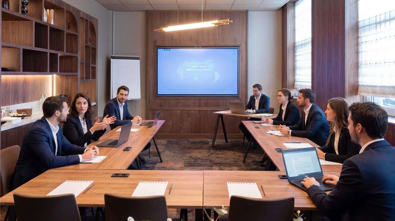 <b>Novotel Rennes Centre Gare Meeting</b>. Images powered by <a href="https://iceportal.shijigroup.com/" title="IcePortal" target="_blank">IcePortal</a>.