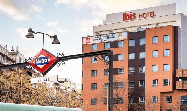 Ibis Madrid Centro Las Ventas Exterior