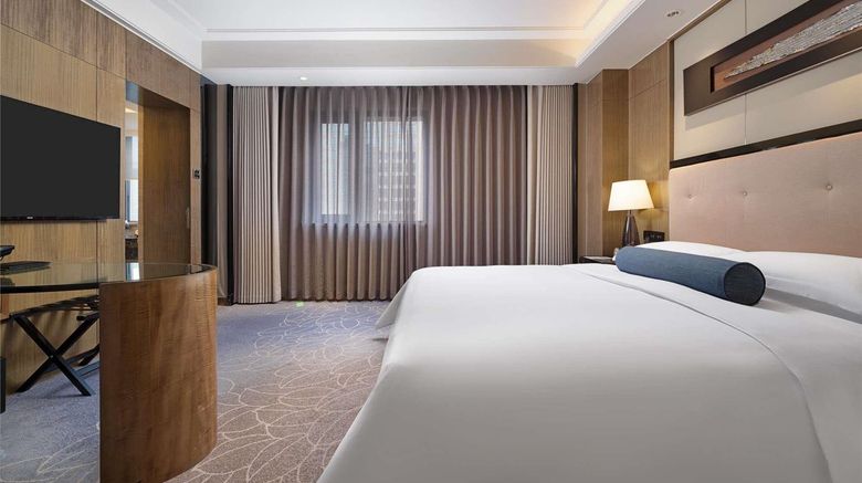 <b>Pullman Shanghai Jing'an Hotel Exterior</b>. Images powered by <a href="https://iceportal.shijigroup.com/" title="IcePortal" target="_blank">IcePortal</a>.