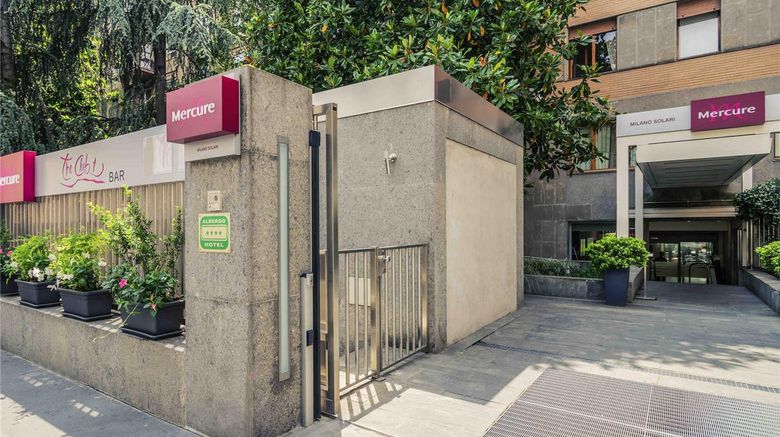 <b>Mercure Milano Solari Exterior</b>. Images powered by <a href="https://iceportal.shijigroup.com/" title="IcePortal" target="_blank">IcePortal</a>.