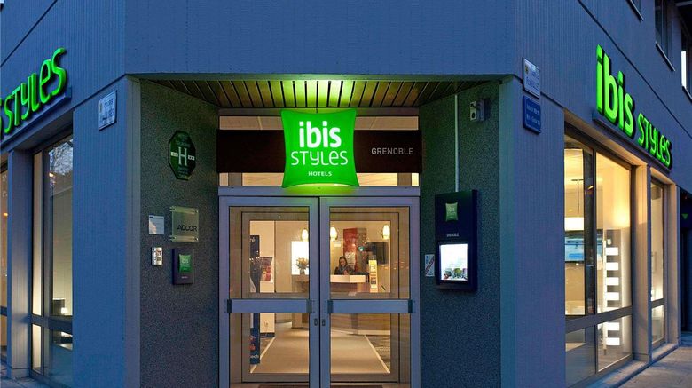 <b>Ibis Styles Grenoble Centre Gare Exterior</b>. Images powered by <a href="https://iceportal.shijigroup.com/" title="IcePortal" target="_blank">IcePortal</a>.