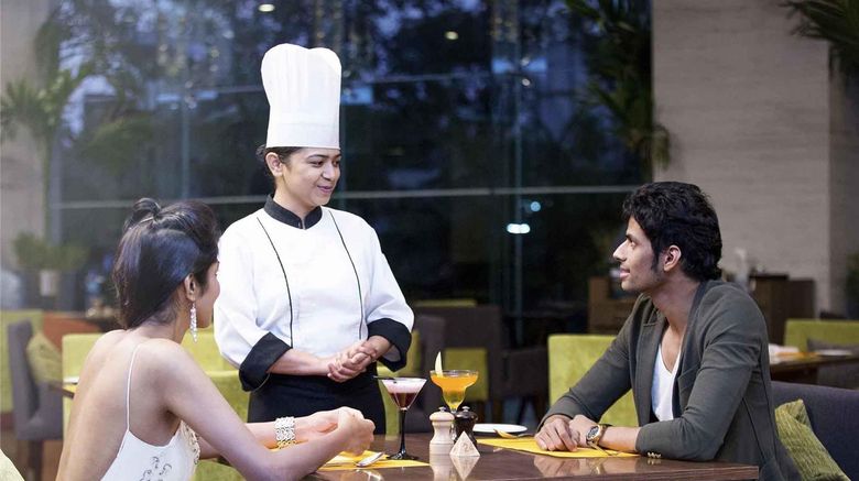 <b>Novotel Ahmedabad Restaurant</b>. Images powered by <a href="https://iceportal.shijigroup.com/" title="IcePortal" target="_blank">IcePortal</a>.