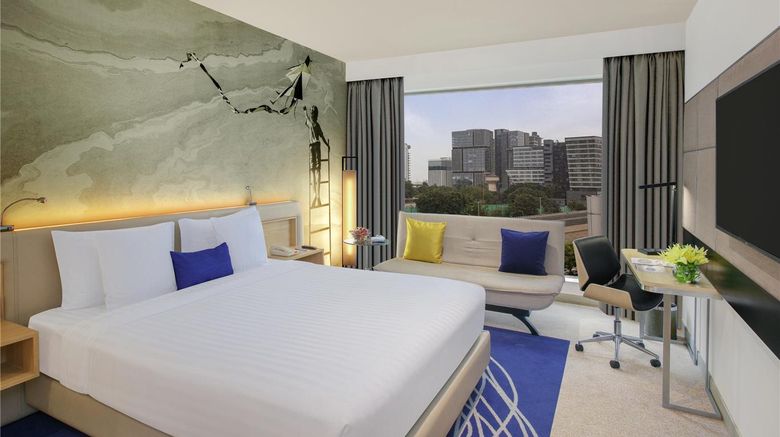 <b>Novotel Ahmedabad Room</b>. Images powered by <a href="https://iceportal.shijigroup.com/" title="IcePortal" target="_blank">IcePortal</a>.