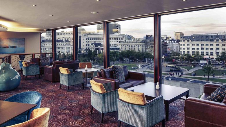 <b>Mercure Manchester Piccadilly Hotel Exterior</b>. Images powered by <a href="https://iceportal.shijigroup.com/" title="IcePortal" target="_blank">IcePortal</a>.