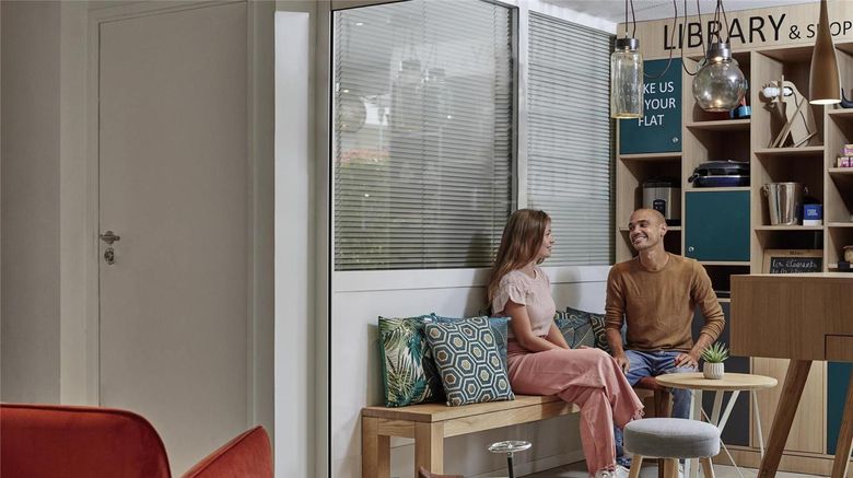 <b>Adagio Access Carrieres Poissy Exterior</b>. Images powered by <a href="https://iceportal.shijigroup.com/" title="IcePortal" target="_blank">IcePortal</a>.