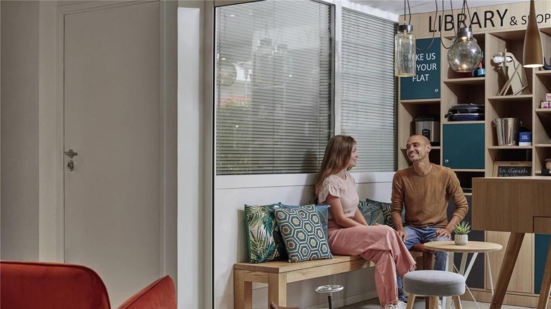 <b>Adagio Access Carrieres Poissy Exterior</b>. Images powered by <a href="https://iceportal.shijigroup.com/" title="IcePortal" target="_blank">IcePortal</a>.