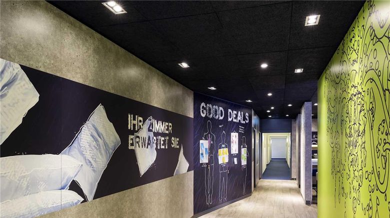 <b>Ibis Budget Zurich Airport Exterior</b>. Images powered by <a href="https://iceportal.shijigroup.com/" title="IcePortal" target="_blank">IcePortal</a>.