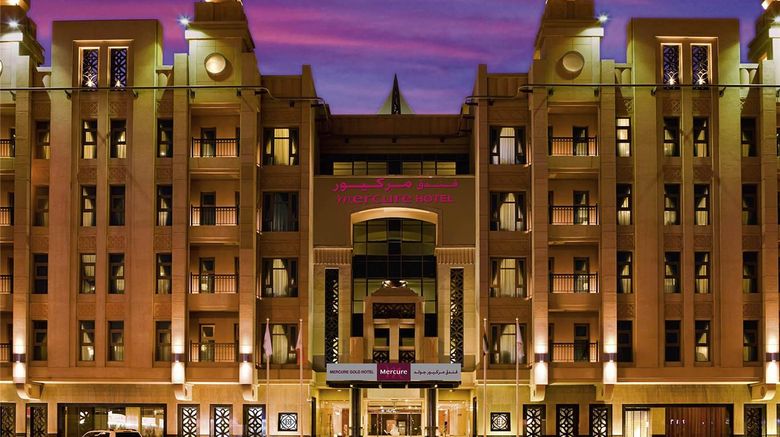 <b>Mercure Gold Hotel Al Mina Road Exterior</b>. Images powered by <a href="https://iceportal.shijigroup.com/" title="IcePortal" target="_blank">IcePortal</a>.