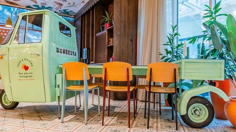 <b>Ibis Lisboa Parque das Nacoes Exterior</b>. Images powered by <a href="https://iceportal.shijigroup.com/" title="IcePortal" target="_blank">IcePortal</a>.