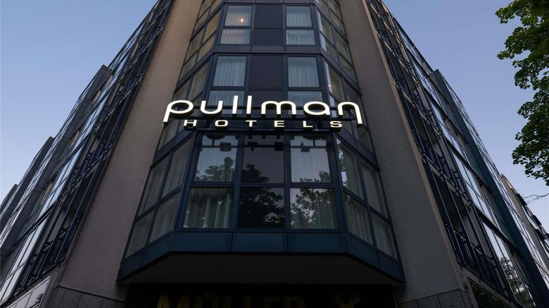 <b>Pullman Munich Exterior</b>. Images powered by <a href="https://iceportal.shijigroup.com/" title="IcePortal" target="_blank">IcePortal</a>.