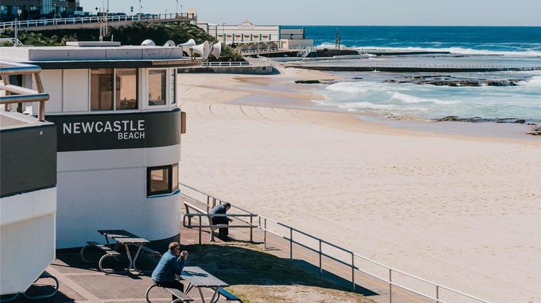 <b>Novotel Newcastle Beach Exterior</b>. Images powered by <a href="https://iceportal.shijigroup.com/" title="IcePortal" target="_blank">IcePortal</a>.