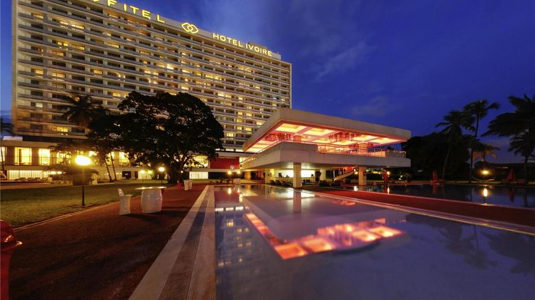 Sofitel Abidjan Hotel Ivoire Exterior. Images powered by <a href="https://iceportal.shijigroup.com" target="_blank" rel="noopener">Ice Portal</a>.