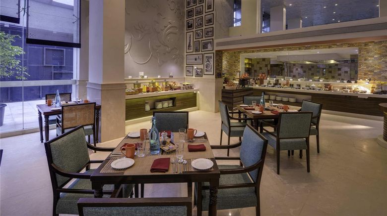 <b>Novotel Goa Resort and Spa Restaurant</b>. Images powered by <a href="https://iceportal.shijigroup.com/" title="IcePortal" target="_blank">IcePortal</a>.