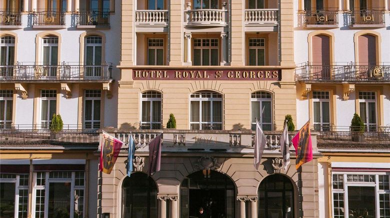 <b>Hotel Royal-St. Georges Interlaken Exterior</b>. Images powered by <a href="https://iceportal.shijigroup.com/" title="IcePortal" target="_blank">IcePortal</a>.