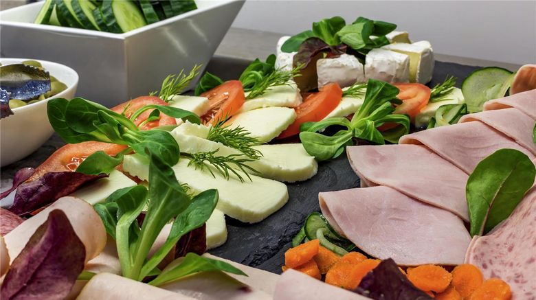<b>Mercure Hotel Frankfurt City Messe Restaurant</b>. Images powered by <a href="https://iceportal.shijigroup.com/" title="IcePortal" target="_blank">IcePortal</a>.