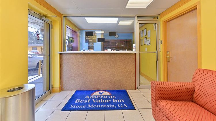 Americas Best Value Inn, Stone Mountain Lobby