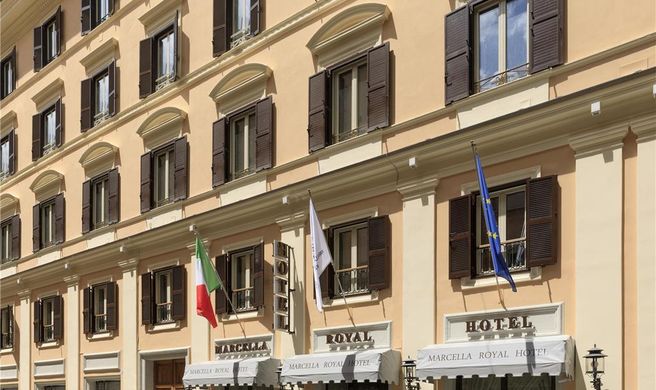 Marcella Royal Hotel Exterior