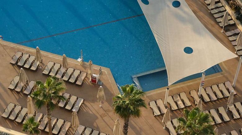 Dan Panorama Tel Aviv Exterior. Images powered by <a href="https://iceportal.shijigroup.com" target="_blank" rel="noopener">Ice Portal</a>.