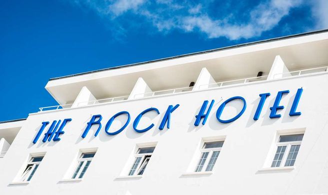 The Rock Hotel Exterior